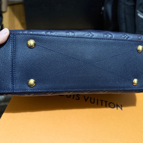 Authentic Louis Vitton Empriente navy blue tote - Picture 4 of 6